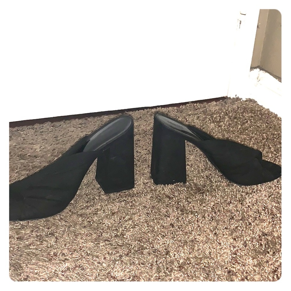 Black heels